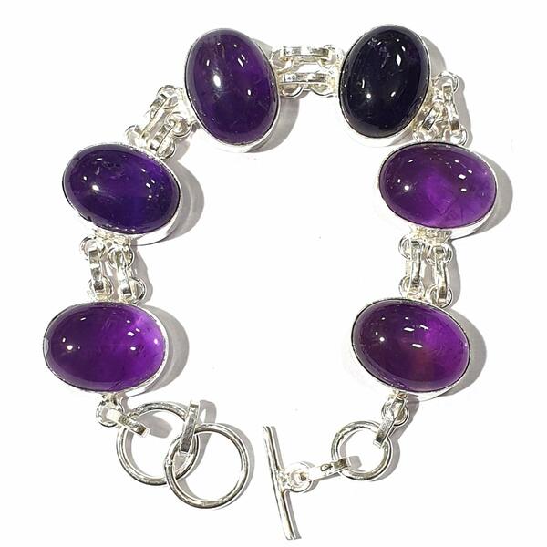 Demo Amethyst Adjustable Bracelet